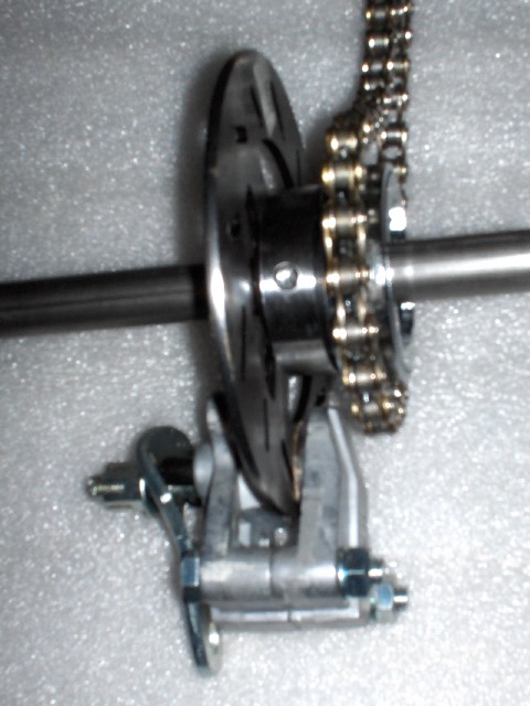 180mm rear rotor adapter