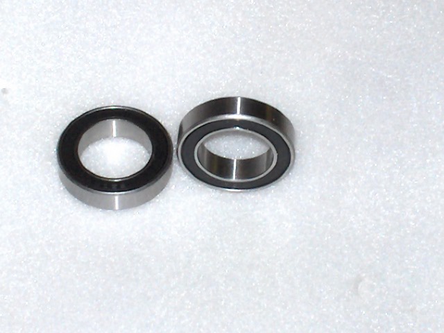 Set of 4 Flanged Ball Bearings with 20mm ID x 35mm OD x 11mm Thick