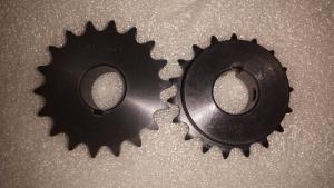 41 B 18 tooth Sprocket 1" ID 1/4" keyway & 2 set screws 41 B 18 tooth Sprocket 1" ID 1/4" keyway & 2 set screws