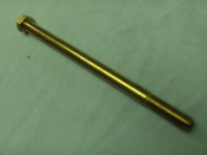 3/8-16 x 6" Hex Head Grade 8 bolt Yellow plating