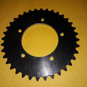 Sprocket 35 A 36 Tooth Machined for Left or Right hand flanged Freewheels