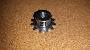 25 B 12 Tooth Sprocket with 8mm x 1.25 threads
