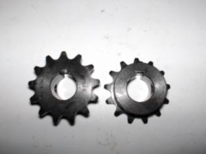 Sprocket 35 B 13 Tooth 5/8" ID with key way and two set screws