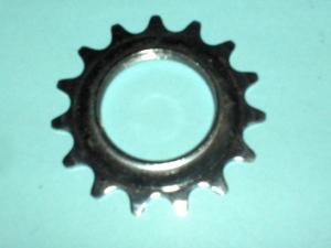 15 Tooth 1/2" x 3/32" Sprocket Track Cog with 1.37 x 24 ID threads DICTA