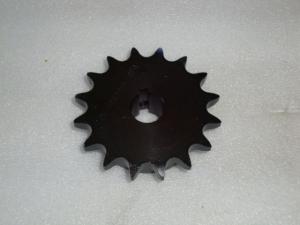 Sprocket 40 B 16 Tooth 5/8" ID HT with a 3/16 Key Way and two set screws.