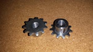 25 B 11 Tooth SPROCKET with 8mm x 1.25 threads