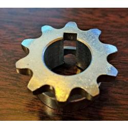 35 B 10 tooth 5/8" ID Sprocket machined to .60" wide for Axle Mount kits