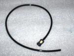 Fuel Line 1/8" ID BLACK about 19" long with Fuel Filter