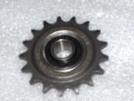Idler Sprocket 40 Chain 17 tooth 5/8" ID Precision Ground Bearing