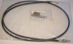 Brake Cable 260-208 56" inner 51-1/4 outer casing with U-clamp & spring