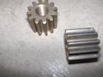 12 tooth gear with 3/8-24 right hand threads