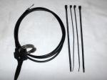Throttle cable Assembly for Tanaka 26, 35 & 40 cc two cycle engines.