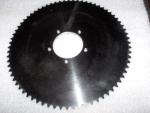Sprocket 35 A 72 Tooth Machined For LEFT or RIGHT hand flange type freewheels