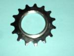 15 Tooth 1/2" x 1/8" Sprocket Track Cog with 1.37 x 24 ID threads DICTA