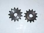 Sprocket 40 B 13 Tooth 5/8" ID HT with a 3/16 Keyway and two set screws.