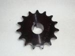 Sprocket 41 B 15 Tooth 3/4" ID HT with a 3/16 Key Way and two set screws.