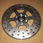 44 mm 6 Hole 5/8" ID x 1.15" W x 2.1" OD Disc Brake and Freewheel adaptor with 1.375 x 24 RH