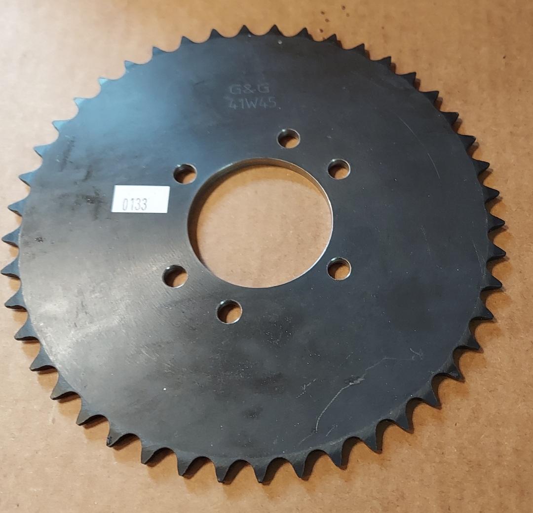 41 A 45 Tooth 6 HOLE Sprocket for the Peerless 100 Series - 141-D Differential