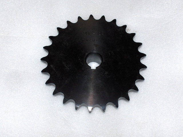 41 B 25 tooth 5/8" ID 3/16" keyway 2 set screws Sprocket