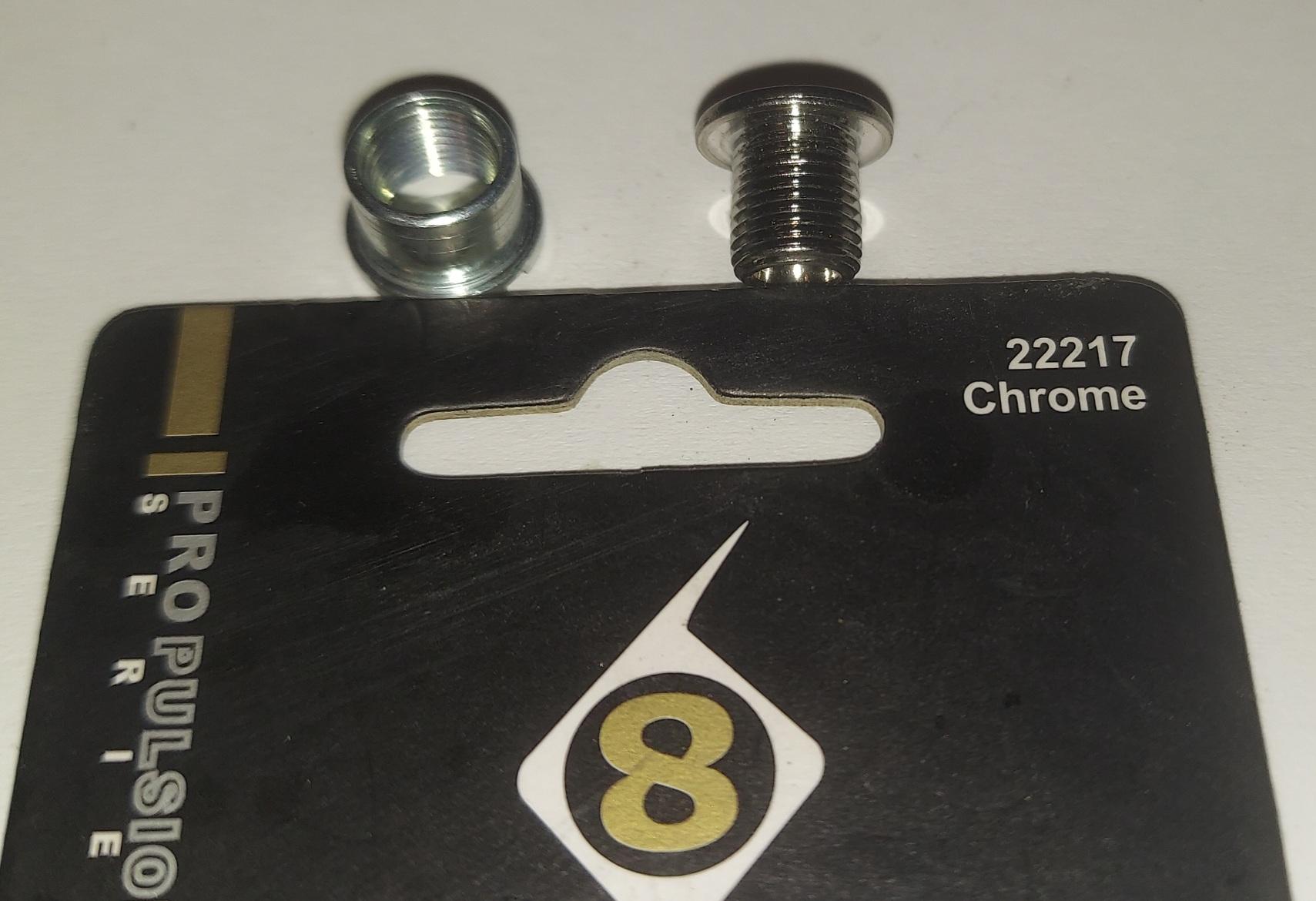 Chainring Bolt M8x8mm Bolt / M8x7mm Nut