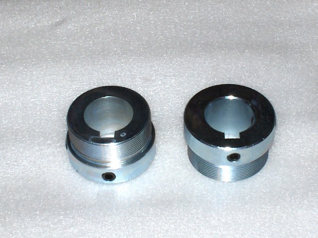 20mm ID x .9" wide, 2 set screws, 6mm keyway, Freewheel Sprocket Adaptor Cyclone, Pedicab Rickshaw