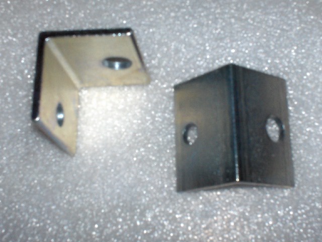 Angle Bracket 1-1/2 x 1-1/2 x 2" with a 1/2" & 3/8" Hole