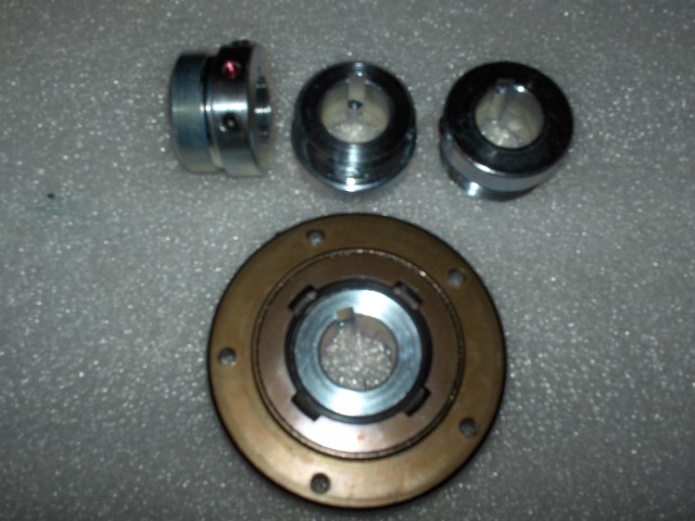 17 mm ID LEFT HAND 1.375 x 24 Adaptor for freewheel sprockets .9" wide 2 set screws 4 mm keyway