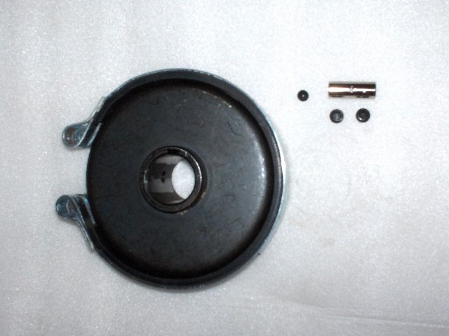 Brake with Band - 4" OD with 1" bore and 1/4" keyway