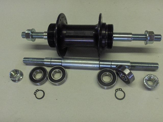 Rear 36 Hole 14 gage Hub Left and right hand threads