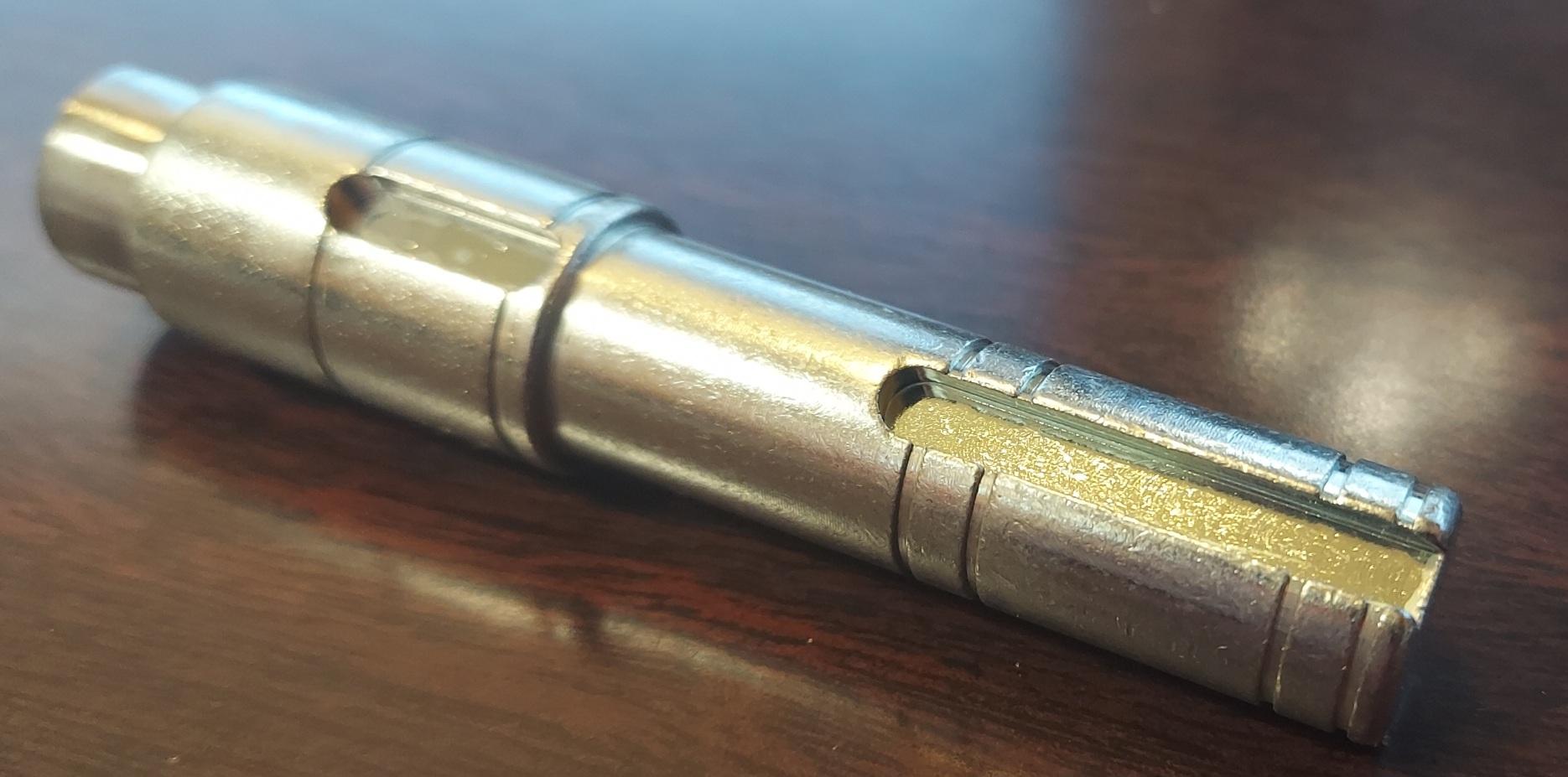 Inside Drive Output Shaft 5/8" OD x 3.84" OVA long 16.07 & 18.75 to 1