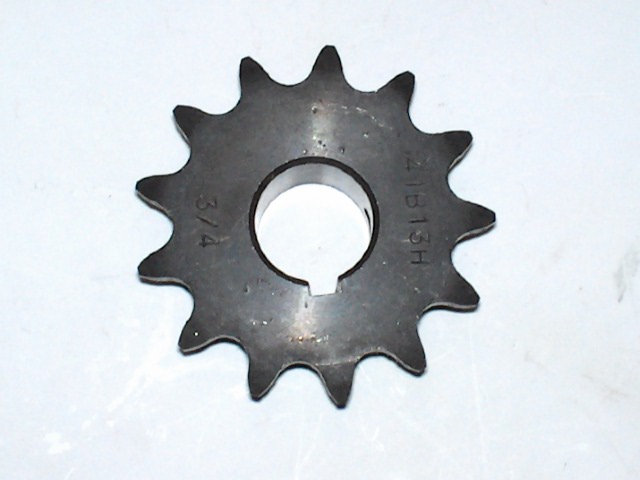 41 B 13 Tooth 3/4" ID 3/16" kw & 2 set screws Sprocket