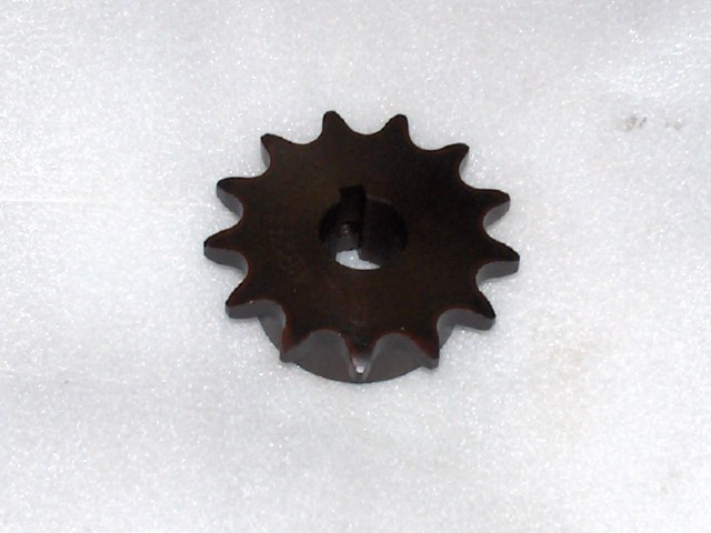 Sprocket 41 B 13 Tooth 5/8 ID with key way & 2 SS