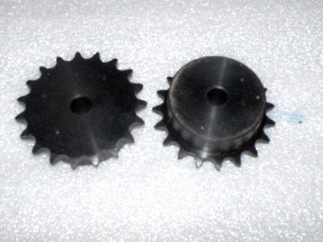 41 B 19 Tooth Sprocket 1/2" ID No Keyway - No Set Screw