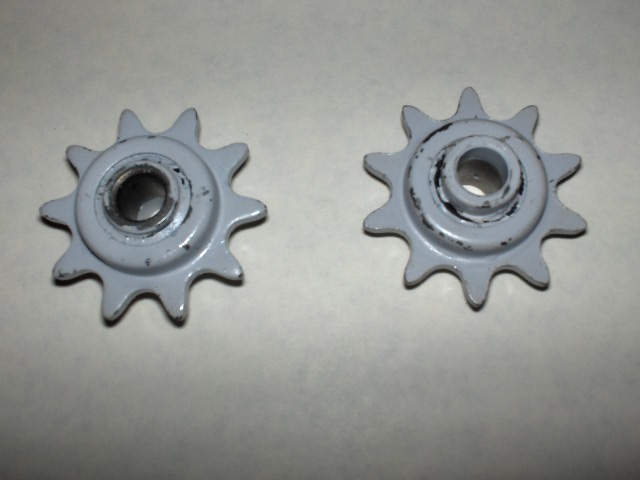 Idler Sprocket 10 tooth 410, 415, 43, # 41,  # 40 or 420 3/8" ID 34-810 - 13-736