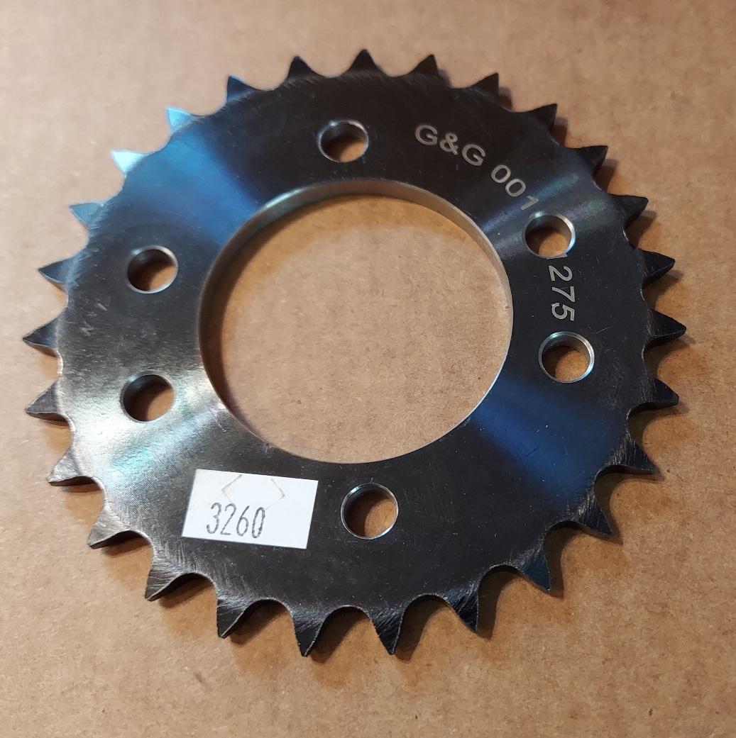 41 A 27 Tooth 6 HOLE Sprocket for the Peerless 100 Series - 141-D Differential
