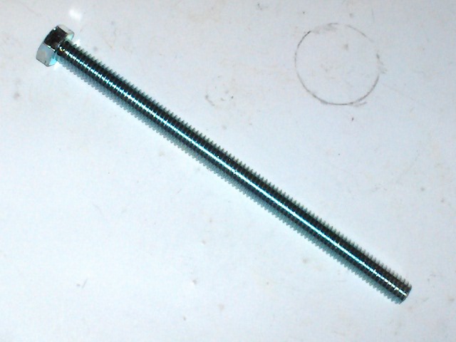 3/8-16 x 6" Tap Bolt Hex Head Zinc