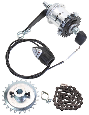 Sun 3 speed coaster brake # 69222 TRIKE HUB CB CONV KIT - STURMEY ARCHER