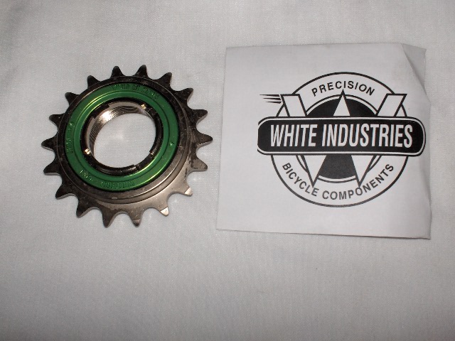18 tooth Trials GREEN Freewheel Sprocket White Industries