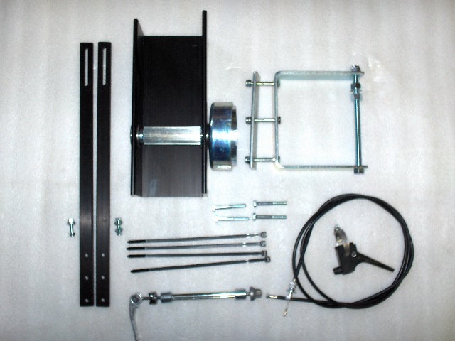 1" Drive Roller 76 mm Clutch Rotor / 78 mm Clutch Drum Friction Drive Kit Complete less the Engine. Fits the Tanaka PF-4000, ZENOAH 41.5 cc, Honda GX35 & others