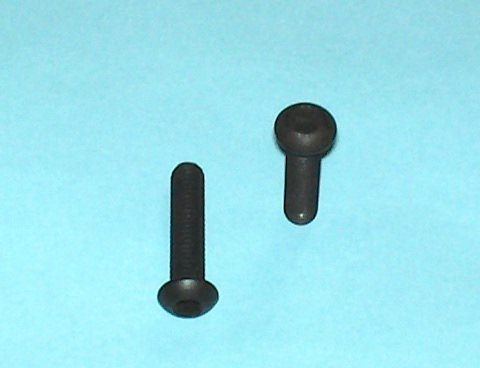 6M x 1.0 x 25m Button Head, Metric Black.