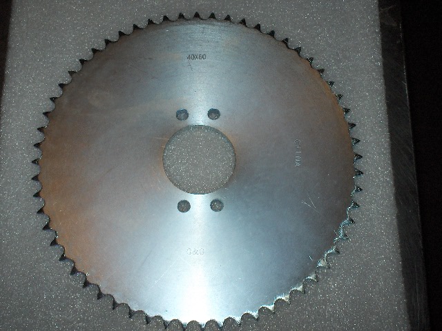40 A 60 Tooth 4 hole Sprocket Peerless Differential