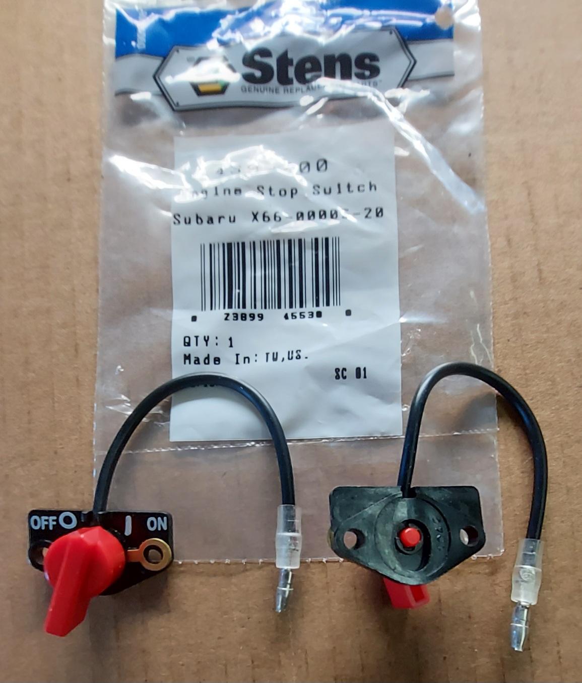 Stens 430-400 Engine High Quality Stop Switch Subaru X66-00005-20