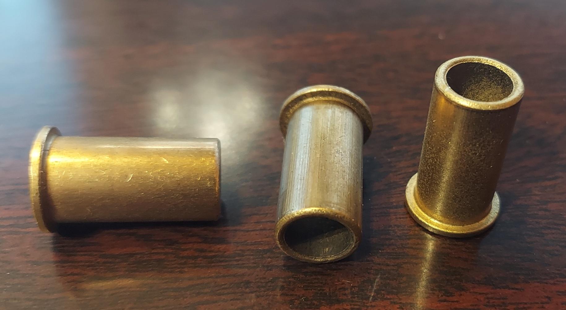 Oilube Powdered Metal Bearings - Bushing 3/8" ID x 1/2" OD x 1" OAL.  S0608-16 Bronze Bushing EP060816 P38-8
