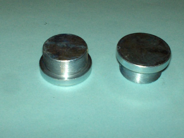 Solid - No hole Adapter for freewheel sprockets 13, 14 & 15 teeth 30 mm x 1.0 OD right hand