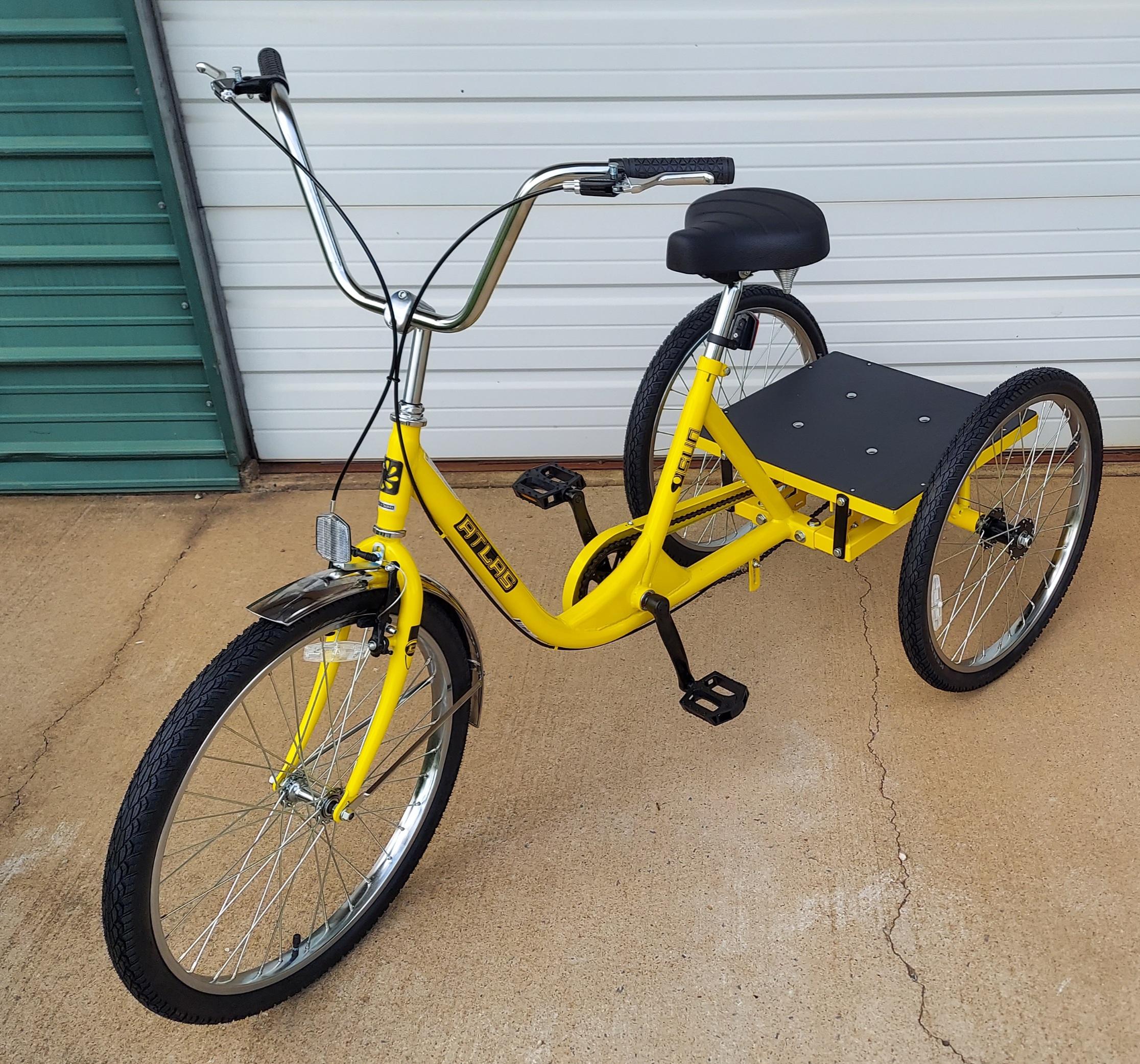 Atlas Cargo 24 Trike by Sun. #67658 Safety Yellow