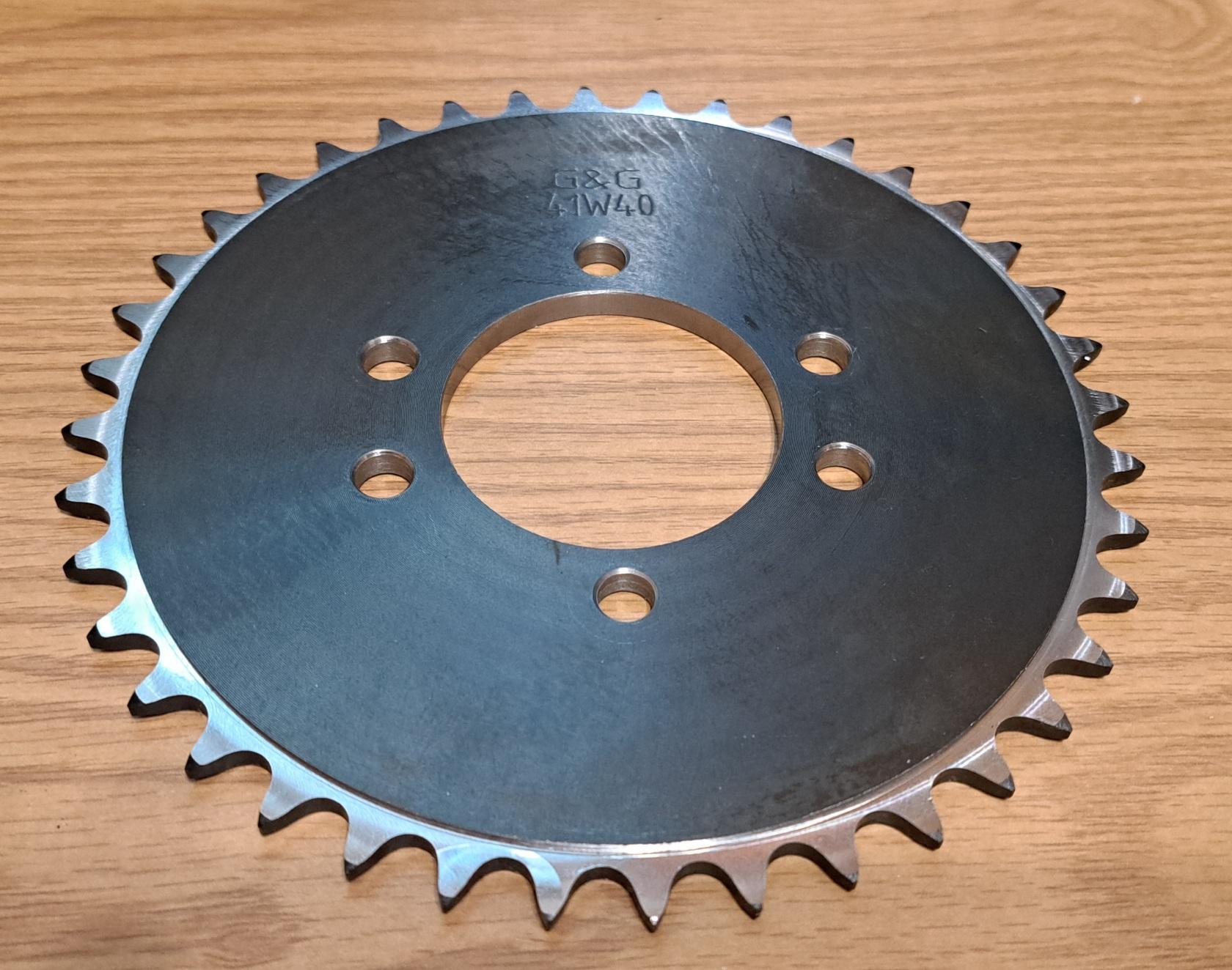 415 A 40 Tooth 6 HOLE Sprocket for Peerless 100 Series - 141-D Differential