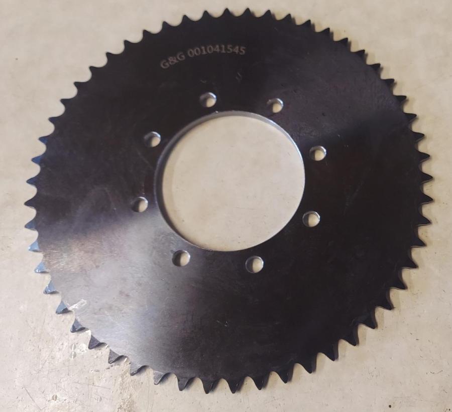 41 A 54 Tooth 8 HOLE Sprocket Peerless H 110-001 Series Differential
