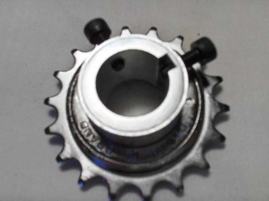 1” ID x .9" wide, 2 set screws, 1/4" keyway Freewheel Sprocket Adaptor Pedicab Rickshaw