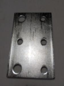 Six Hole Sprocket Idler Bracket - Two 3/8" Holes