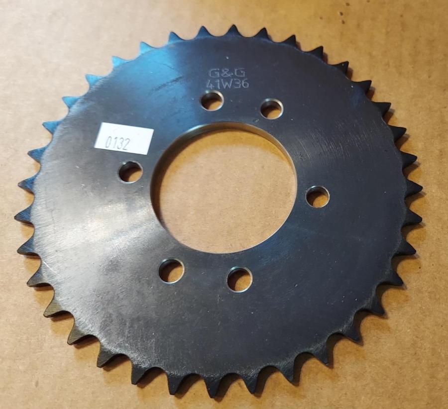 41 A 36 Tooth 6 HOLE Sprocket for the Peerless 100 Series - 141-D Differential